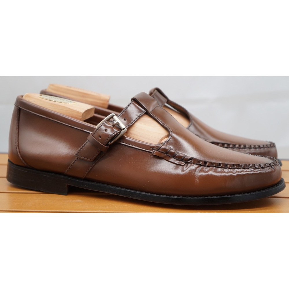 G.H. Bass Weejuns Mary Jane Loafers Brown Leather Women’s Size 11 - Picture 8 of 14